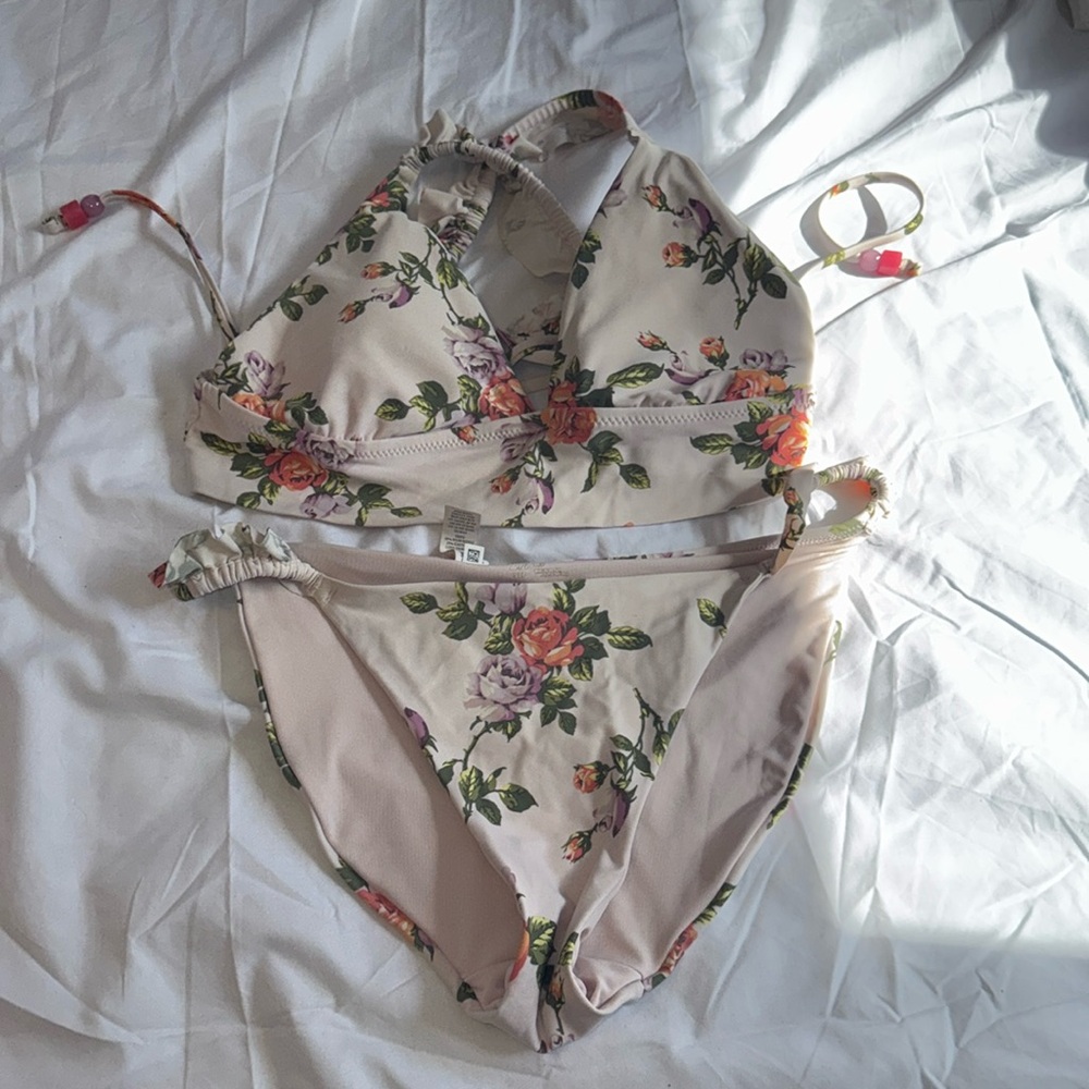 Aerie Floral Print Bikini